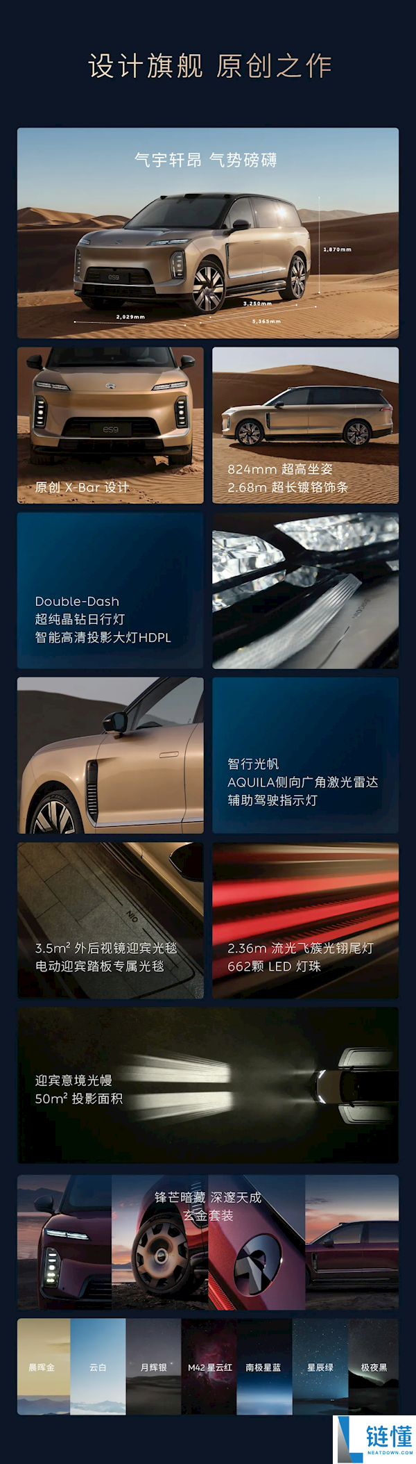 蔚来史上最强旗舰 SUV ES9 详解：租电 42 万起，一图看懂核心亮点
