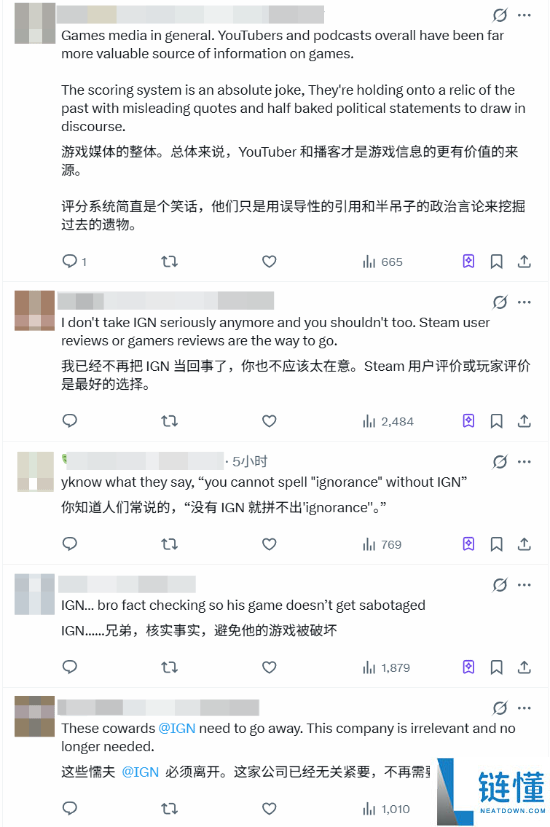 IGN 评测翻车遭玩家怒喷！误导用户被开发商硬核反驳