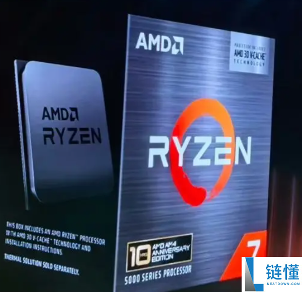 5800X3D 回归！AM4 十周年纪念版包装曝光：规格不变预计 Q2 开售