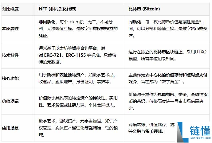 NFT 是什么？与比特币的区别及 2026 年价值深度解析