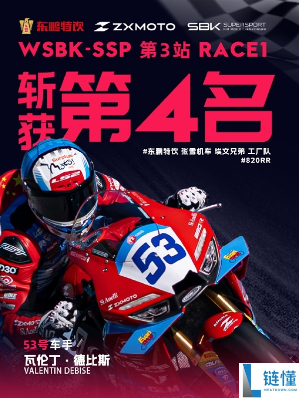 张雪回应 WSBK 荷兰站违规处罚：车手与赛车均无异常