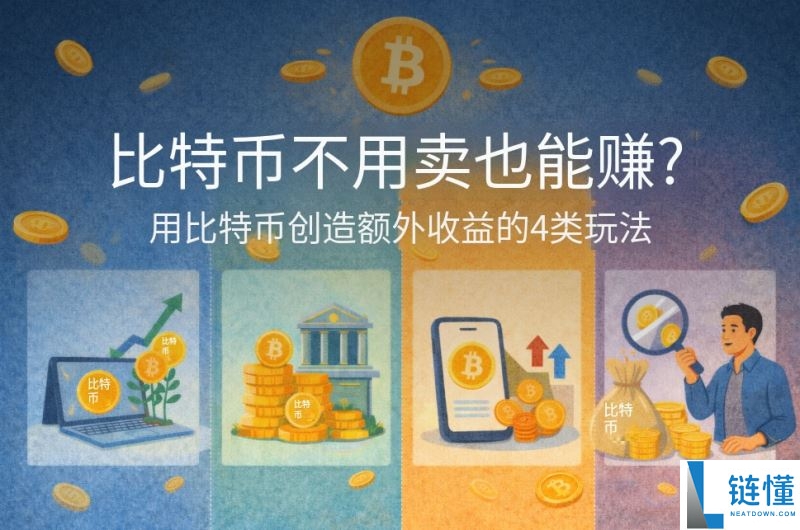 比特币怎么玩？不用卖也能赚！揭秘 4 种创造额外收益的玩法