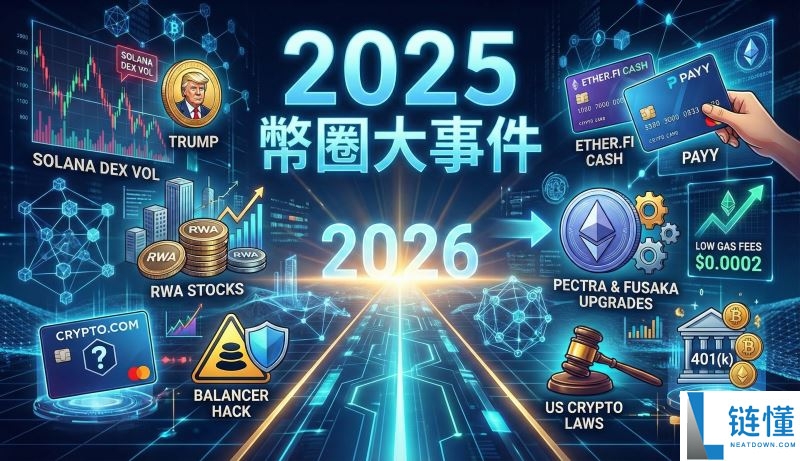 2026 币圈展望：回顾 2025 年加密货币十大关键事件与未来趋势
