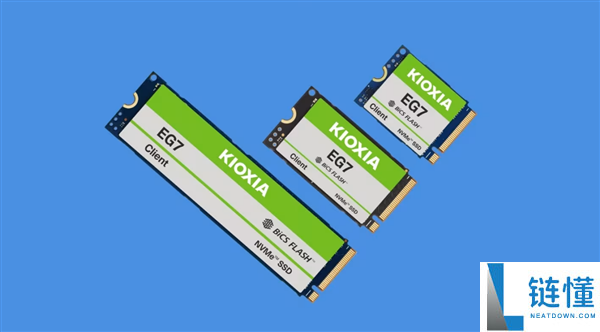 铠侠推出 EG7 平价 QLC 固态硬盘：读速 7000MB/s，你的下一台电脑要降价了！