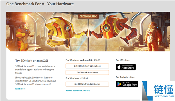 3DMark macOS 独立版发布：无需苹果商店，支持离线跑分