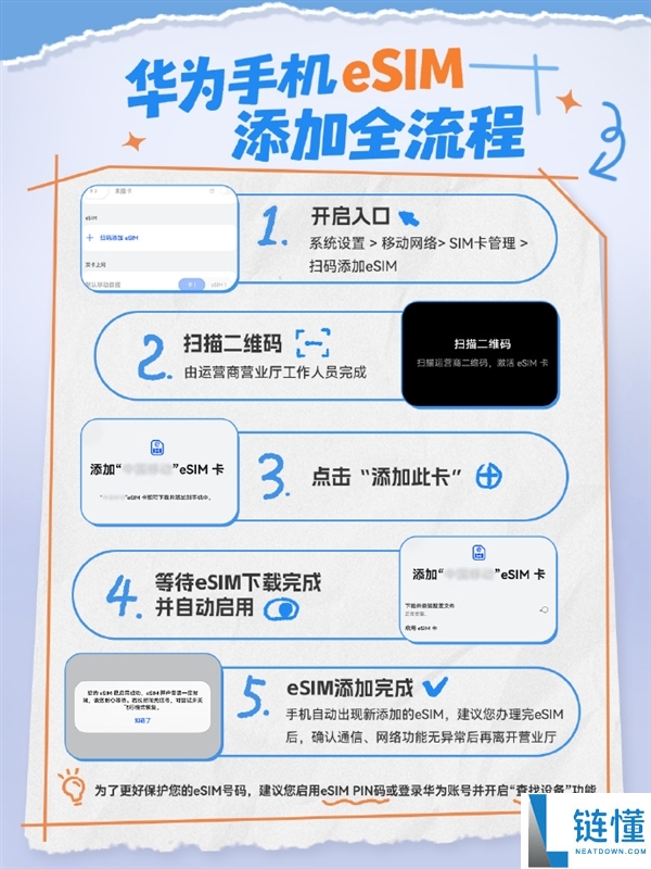 华为手机 eSIM 开通全攻略：解锁一机四号双待等四大核心优势