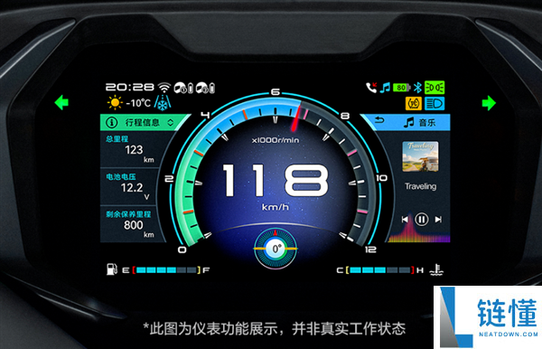 豪爵旅行者 TVL350 正式发布：极速 138km/h 龙骨踏板摩托车