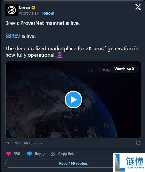 Brevis Network 是什么？深度解析技术架构、发展时间轴与 BREV 代币经济学