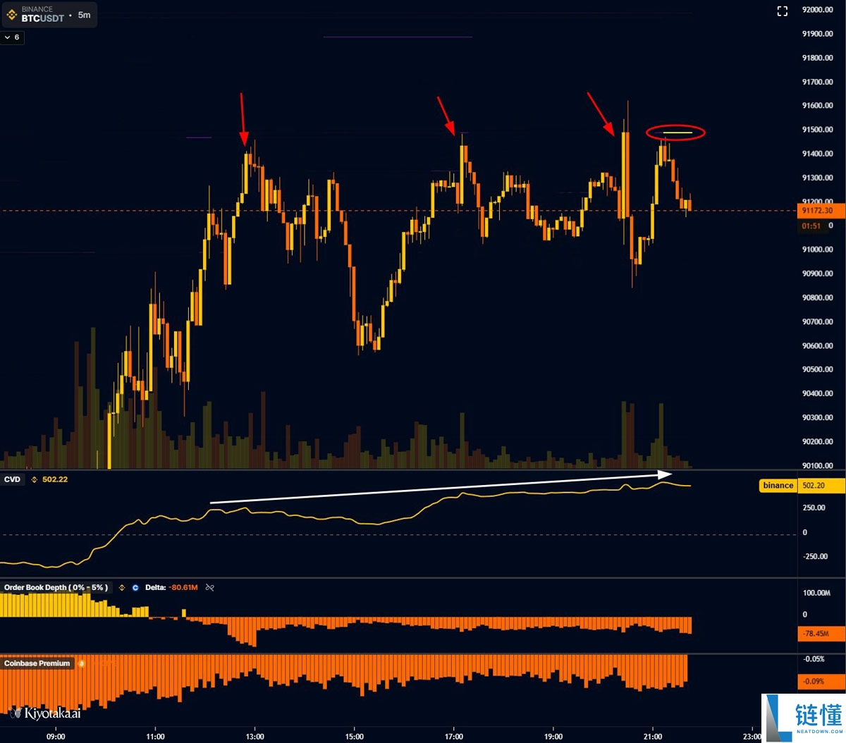比特币 RSI 发出强烈看涨信号：BTC 价格有望反弹至 10.5 万美元
