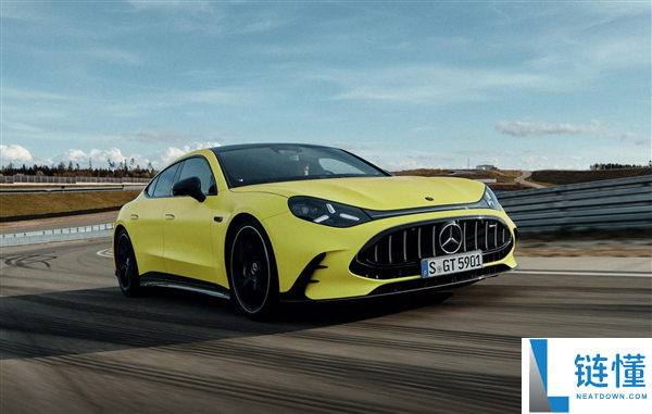 奔驰史上最强 AMG！全新 AMG GT 四门纯电跑车官图：三电机破千匹马力