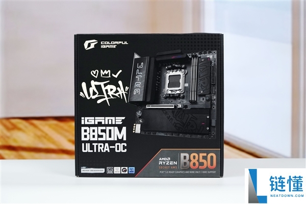 七彩虹 iGame B850M Ultra-OC V14 主板图赏：轻松打造千帧电竞主机