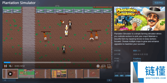 鞭打黑奴新游上架 Steam：农场主模拟器引发争议