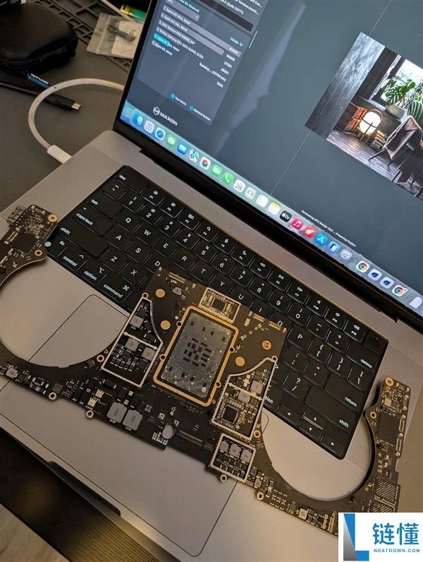 M1 Max 主板烧穿修复实录:达人搬板技术详解,立省一台 MacBook