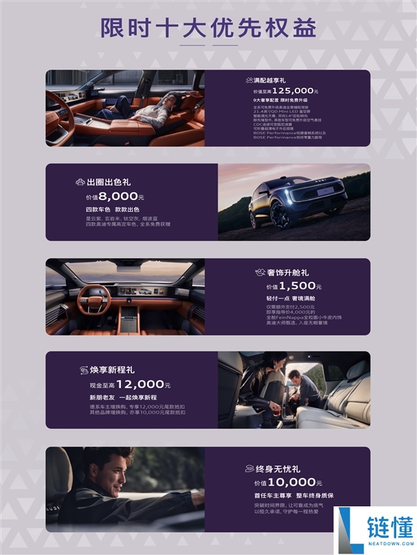 26.98 万起！上汽奥迪 E7X 正式上市：100 度大电池续航高达 705km