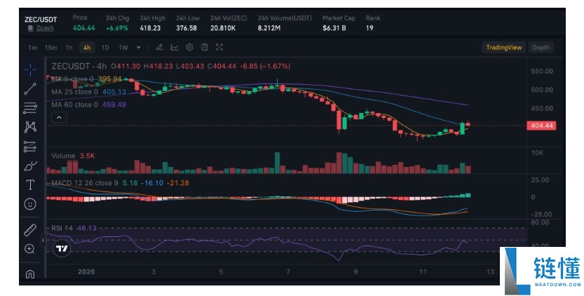 ZEC 看跌趋势深度解析：关键图表信号与价格目标预测