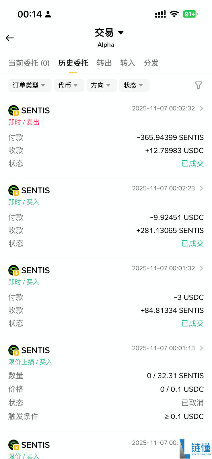 币安 App 教程:Alpha 代币限价订单与止盈止损设置指南