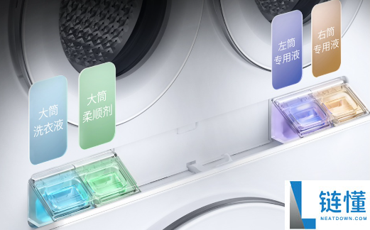 米家三区洗衣机滚筒14kg冰晶白现已开售 价格仅需4499元