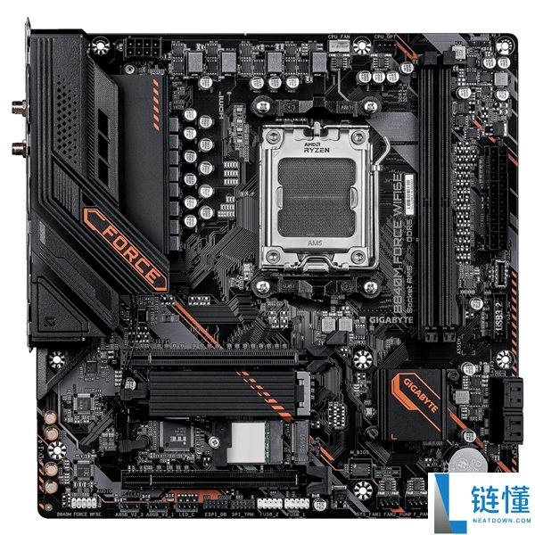 技嘉B840M FORCE WIFI6E主板评测：入门级X3D Turbo与DDR5高阶调校新品推荐
