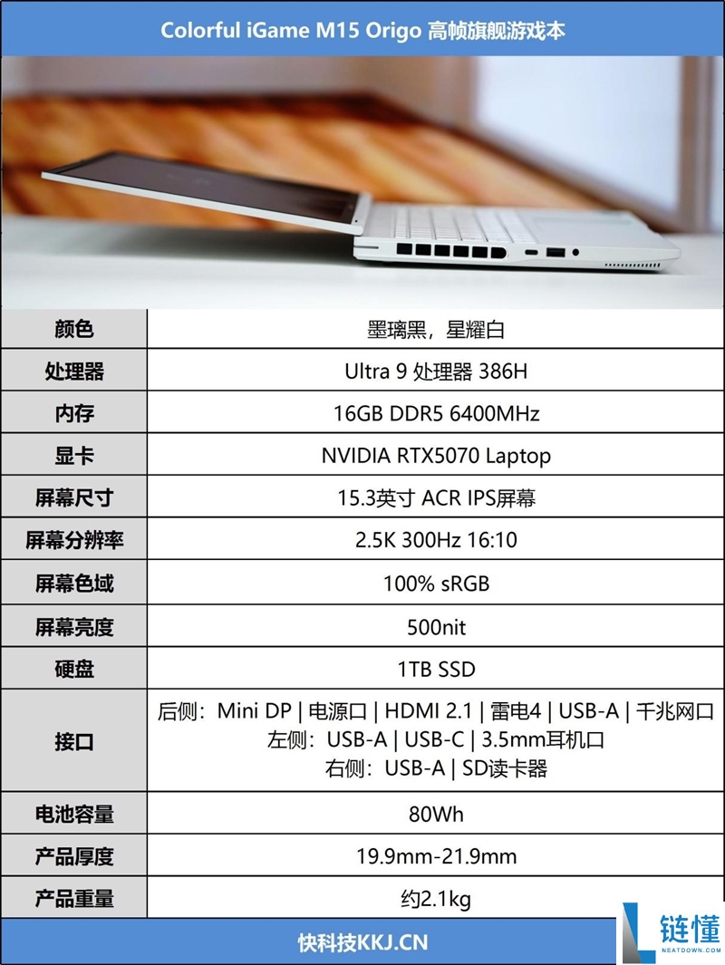 七彩虹iGame M15 Origo高帧率旗舰游戏本评测：语音开机+环域智控生态，旗舰配置与智能体验全方位提升