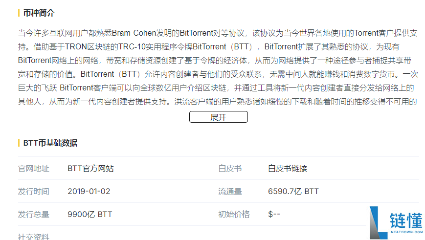 btt币是什么时候发行的