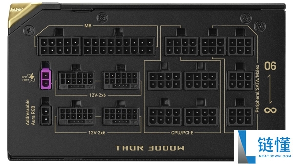 华硕ROG限量版3000W电源上市，配备四根12V-2×6线缆