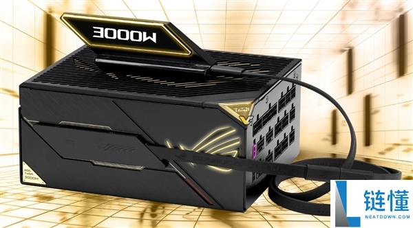 华硕ROG限量版3000W电源上市，配备四根12V-2×6线缆