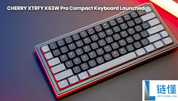 樱桃发布XTRFY K63W Pro机械键盘：首款支持UWB技术的8000Hz高频轮询键盘