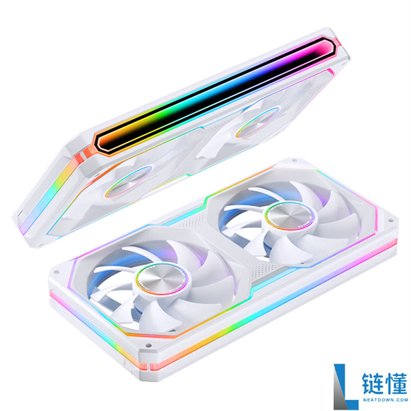 仅需99元！乔思伯白色连体风扇发布：隐藏式理线与同步ARGB光效亮相