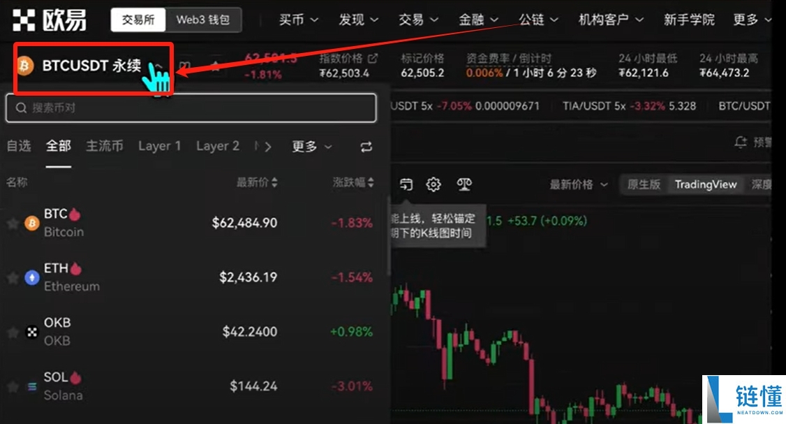 欧易 (OKX) 合约交易新手教程:开仓、止盈止损及做多操作详解