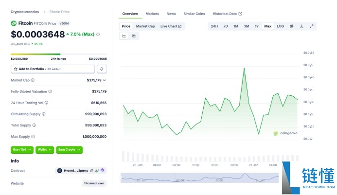 FITCOIN 是什么？深度解析其运作机制与投资前景