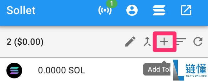 solana钱包怎么添加