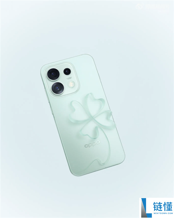 3299元起!OPPO Reno16全新半夏青配色上市:独特3D悬浮幸运草设计
