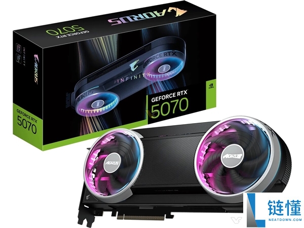 技嘉RTX 5070 INFINITY规格揭秘:超频性能强劲,6144核心与28Gbps显存配置详解