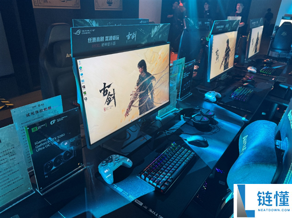 畅玩《古剑》试玩会!七彩虹iGame GeForce RTX 5080显卡搭载DLSS 4.5高帧技术