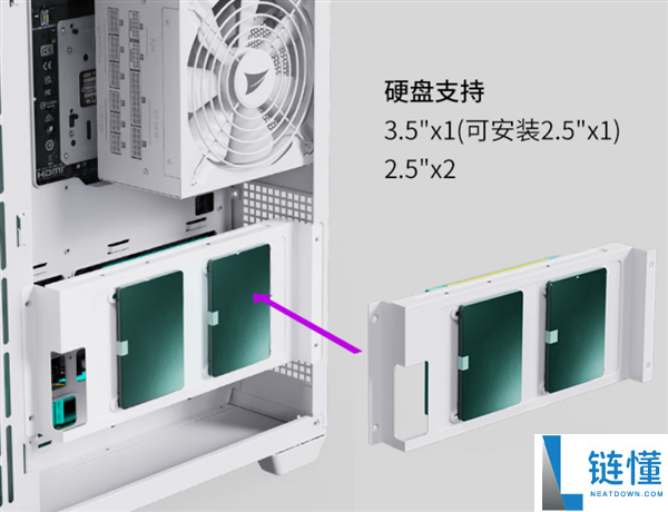 长城海王星H5W海景房机箱首发仅需369元:支持360mm水冷与10个风扇位