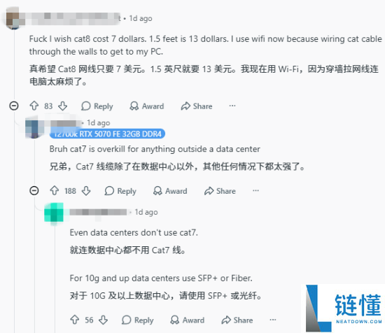 PC玩家必看:插网线与连WiFi的延迟究竟有多大?