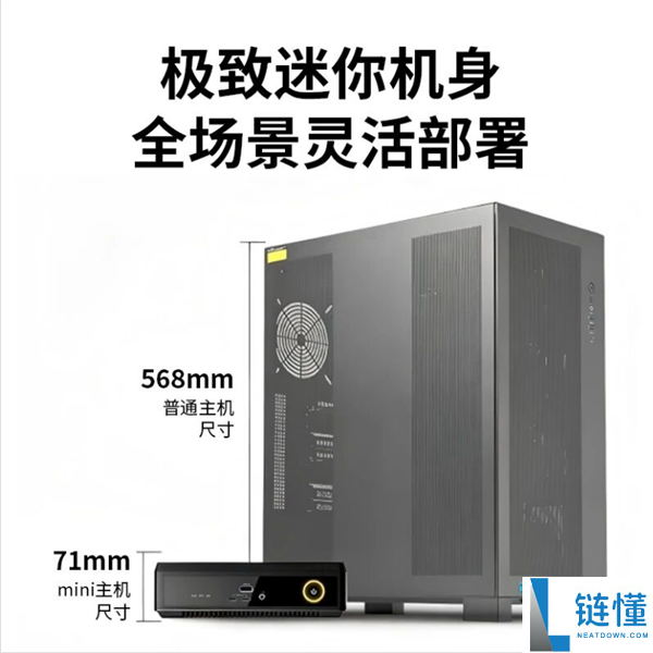 索泰QU29N5000迷你主机发售:仅3.03升,支持30B大模型,售价41999元