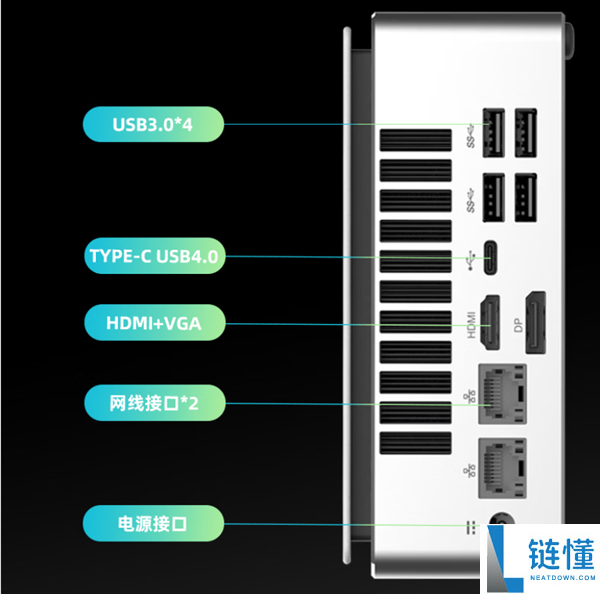 神舟战神mini R78D迷你主机仅1999元:支持USB4外接显卡坞功能