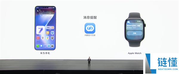华为鸿蒙7全面支持苹果生态:实现iPhone/iPad互传与Apple Watch互联