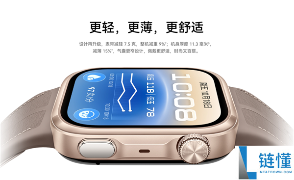 华为WATCH D3预售:2988元,24小时动态血压监测与一键微体检功能