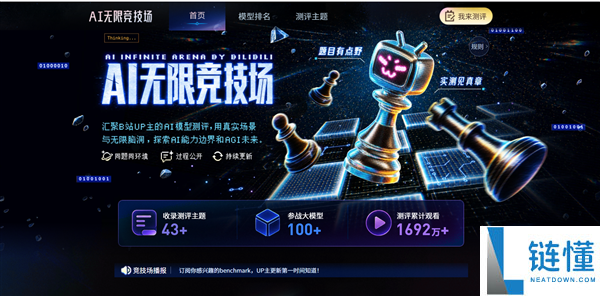 B站推出AI无限竞技场测评榜:全球百大模型对决,GPT-6荣登榜首