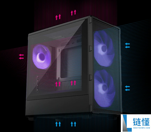289元酷冷至尊ELITE450机箱发布:短风道设计与双16cm前置风扇优势解析