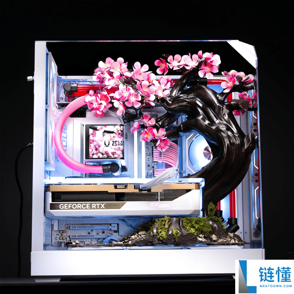 新加坡推出热感应樱花PC:全球最浪漫主机,温度越高花越艳