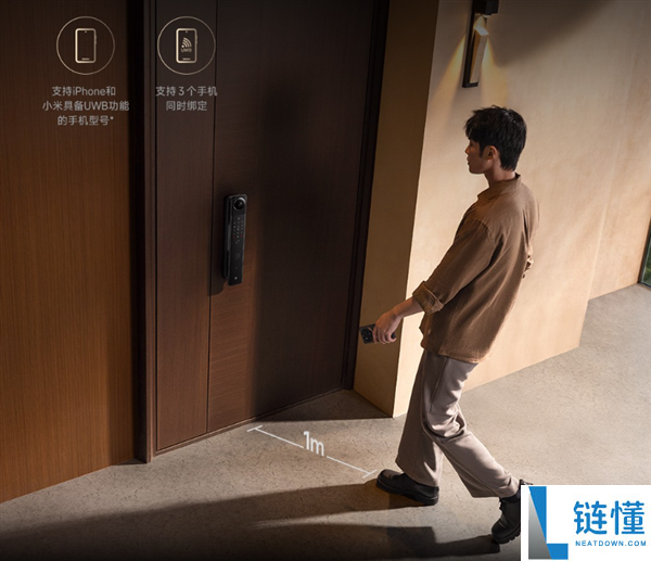 小米智能门锁5 Max今日开售:国补价2999.65元起,首发UWB无感开锁与AI大模型功能