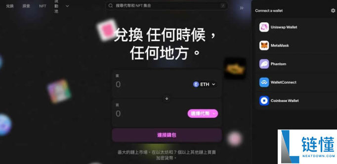 uniswap交易所怎么看币价