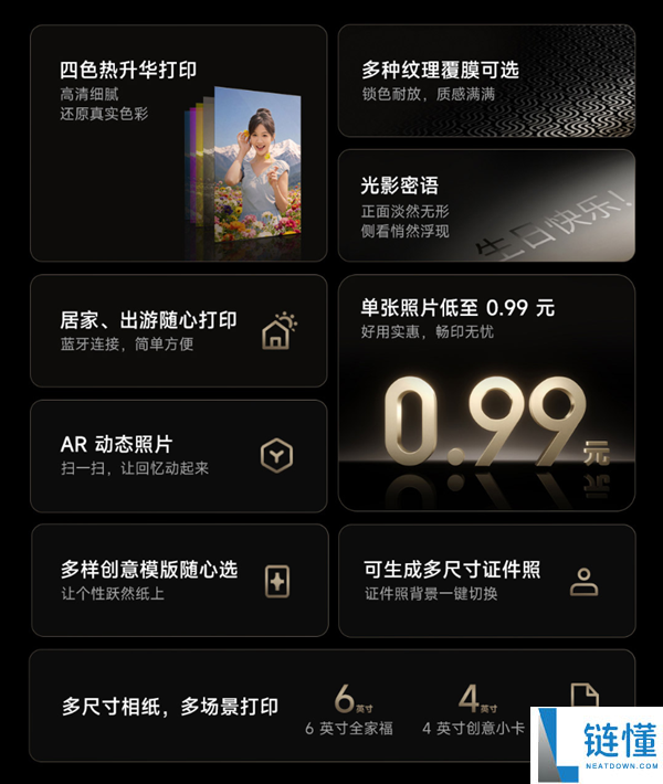 米家照片桌面打印机2众筹开启，699元包邮，四色热升华技术，单张成本仅0.99元