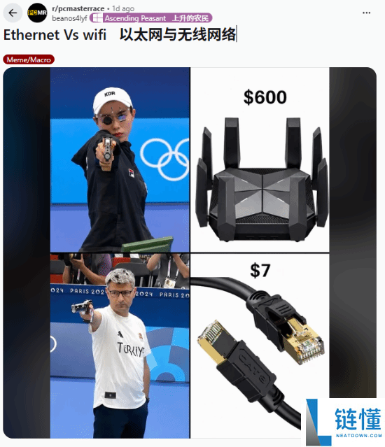 PC玩家必看：插网线与连WiFi的延迟究竟有多大？