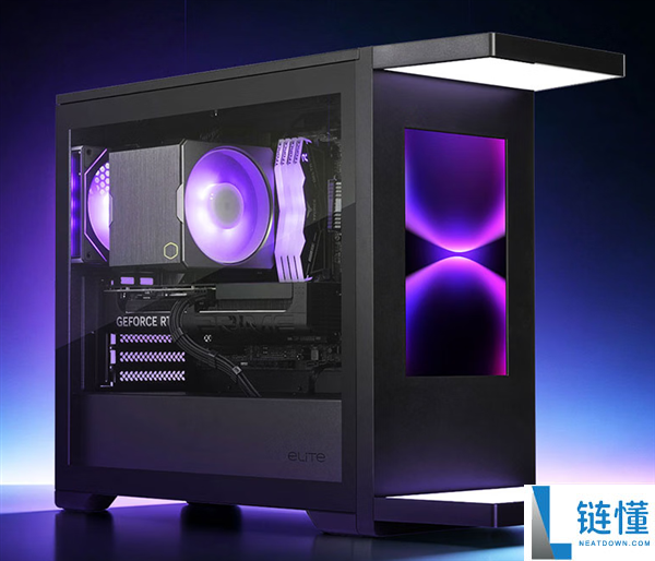 酷冷至尊Elite360神界机箱首发仅599元：前置开放式设计与10.1寸显示屏