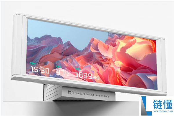 利民TROFEO VISION 360 ARGB WHITE水冷上市，售价729元，配备6.86寸磁吸屏幕