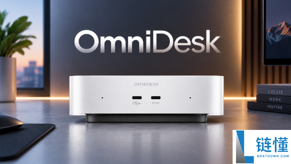 惠普OmniDesk Mini迷你主机发布：0.8升体积支持四台4K显示器